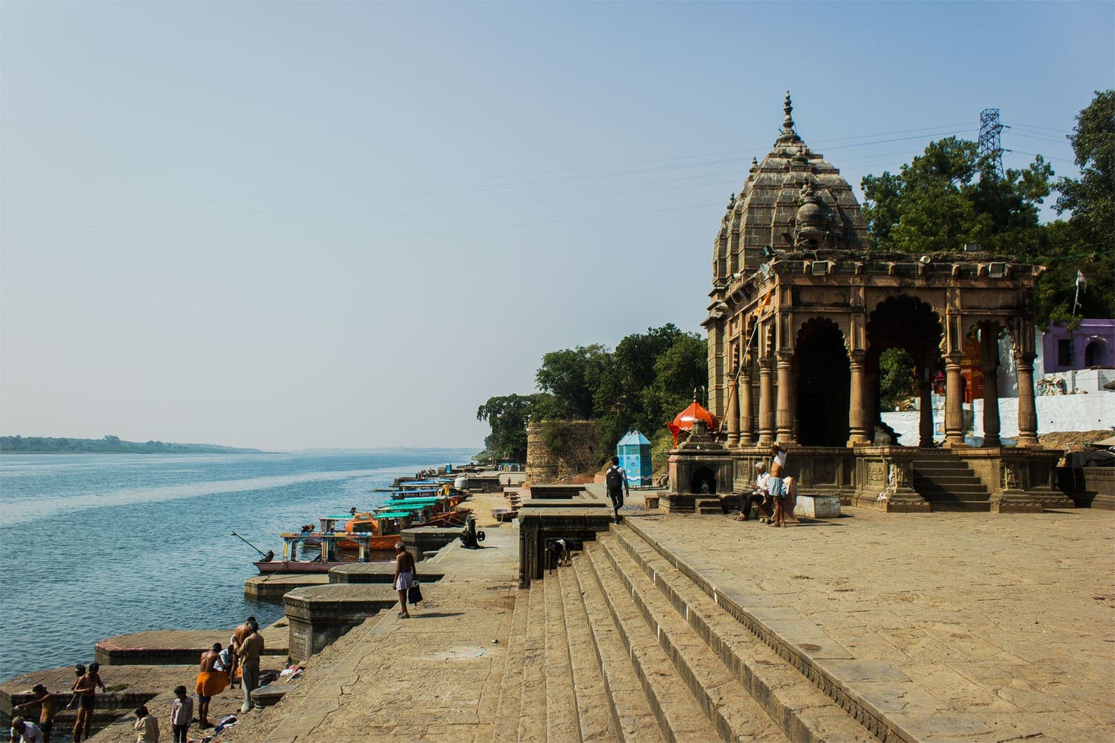 Maheshwar, on the Narmada
