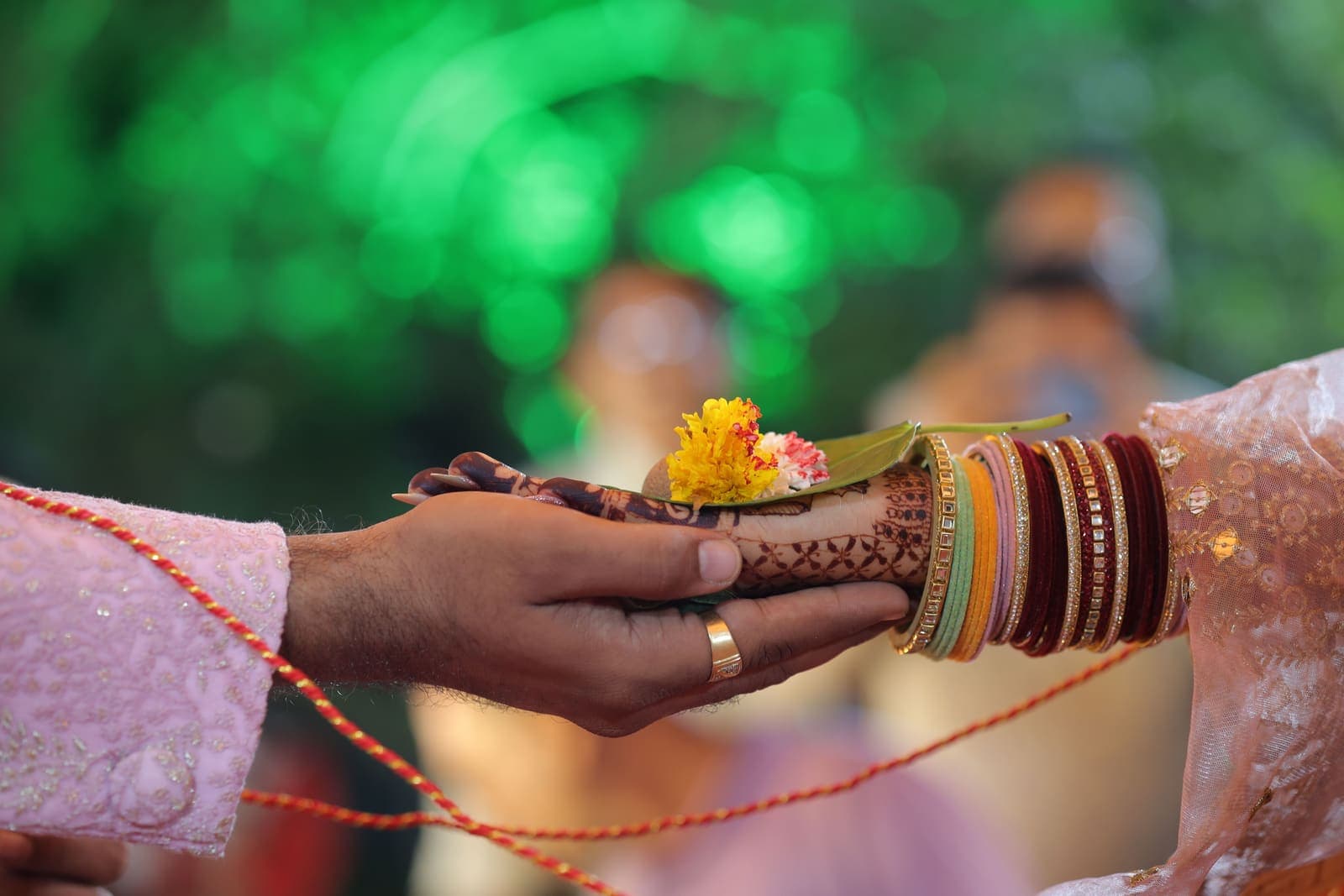 The wedding